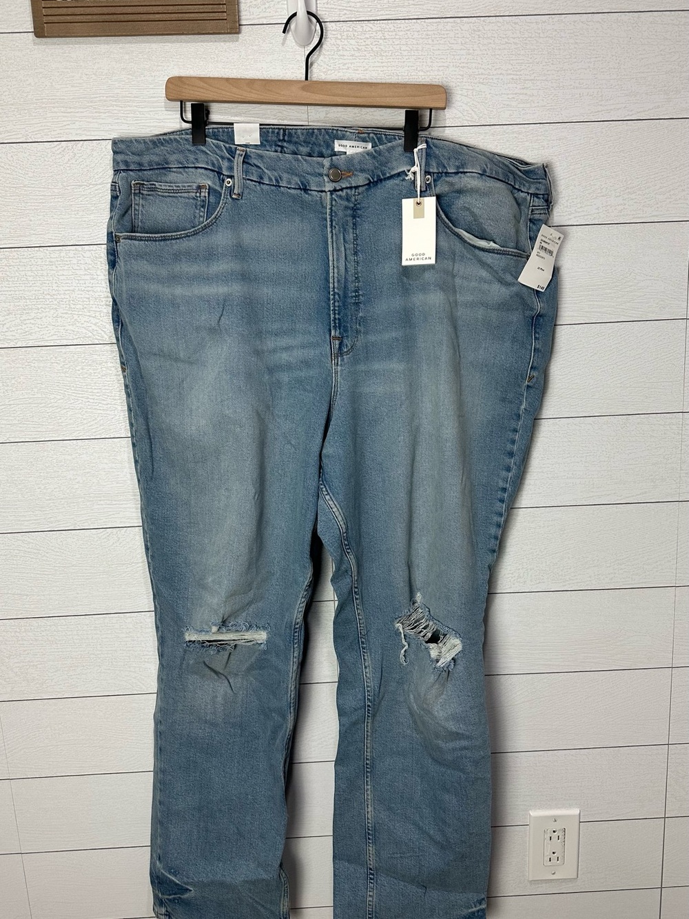 NWT Good American Good Icon Straight Size 22 - Picture 3 of 16